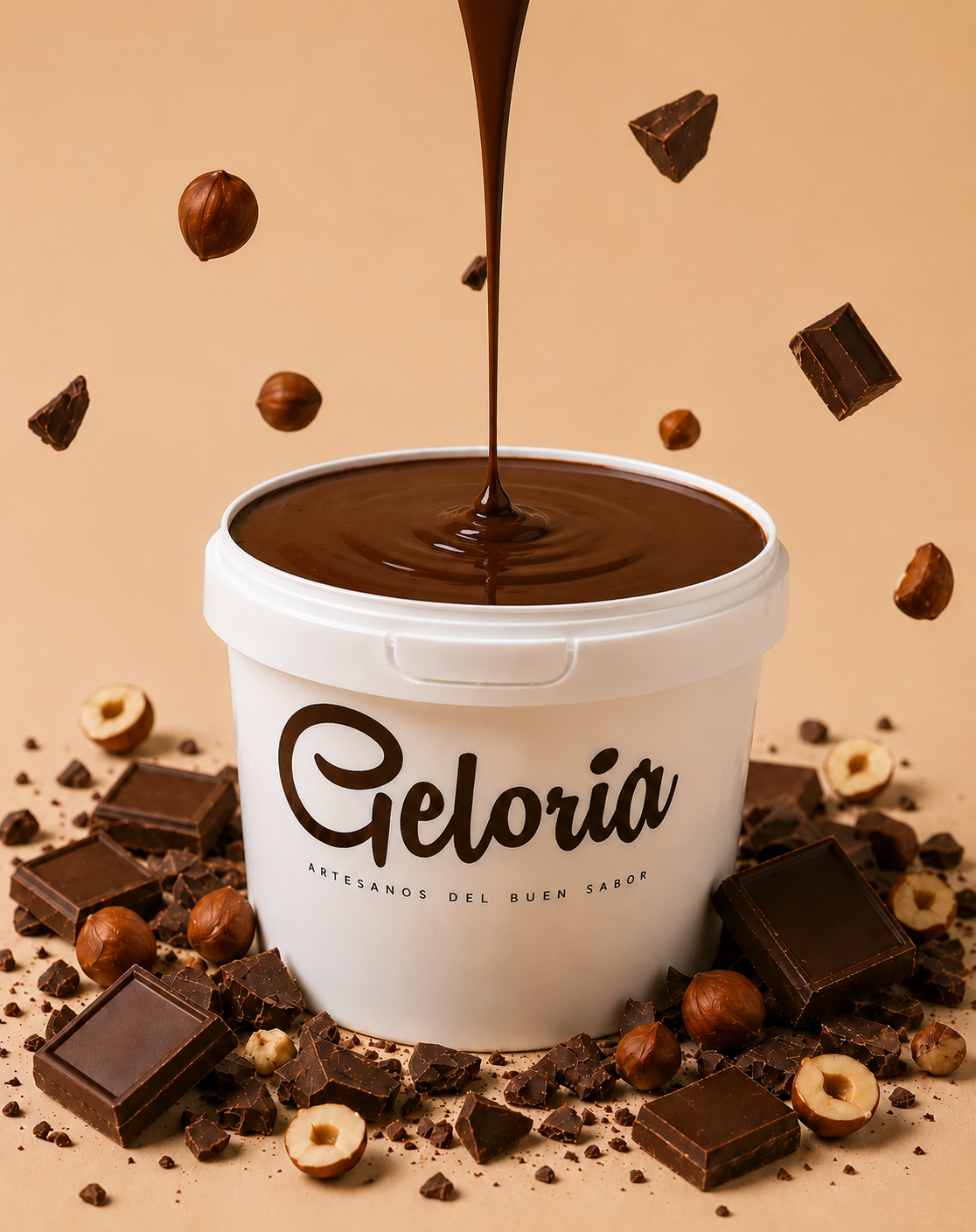 Salsa de Chocolate con Avellana 3kg