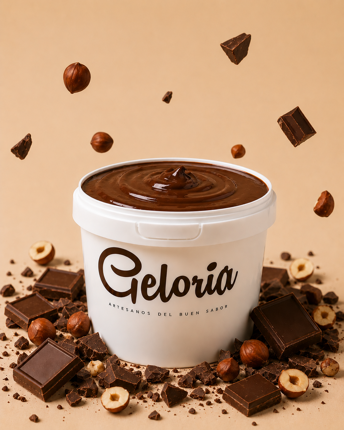Crema de Chocolate con Avellana 3kg