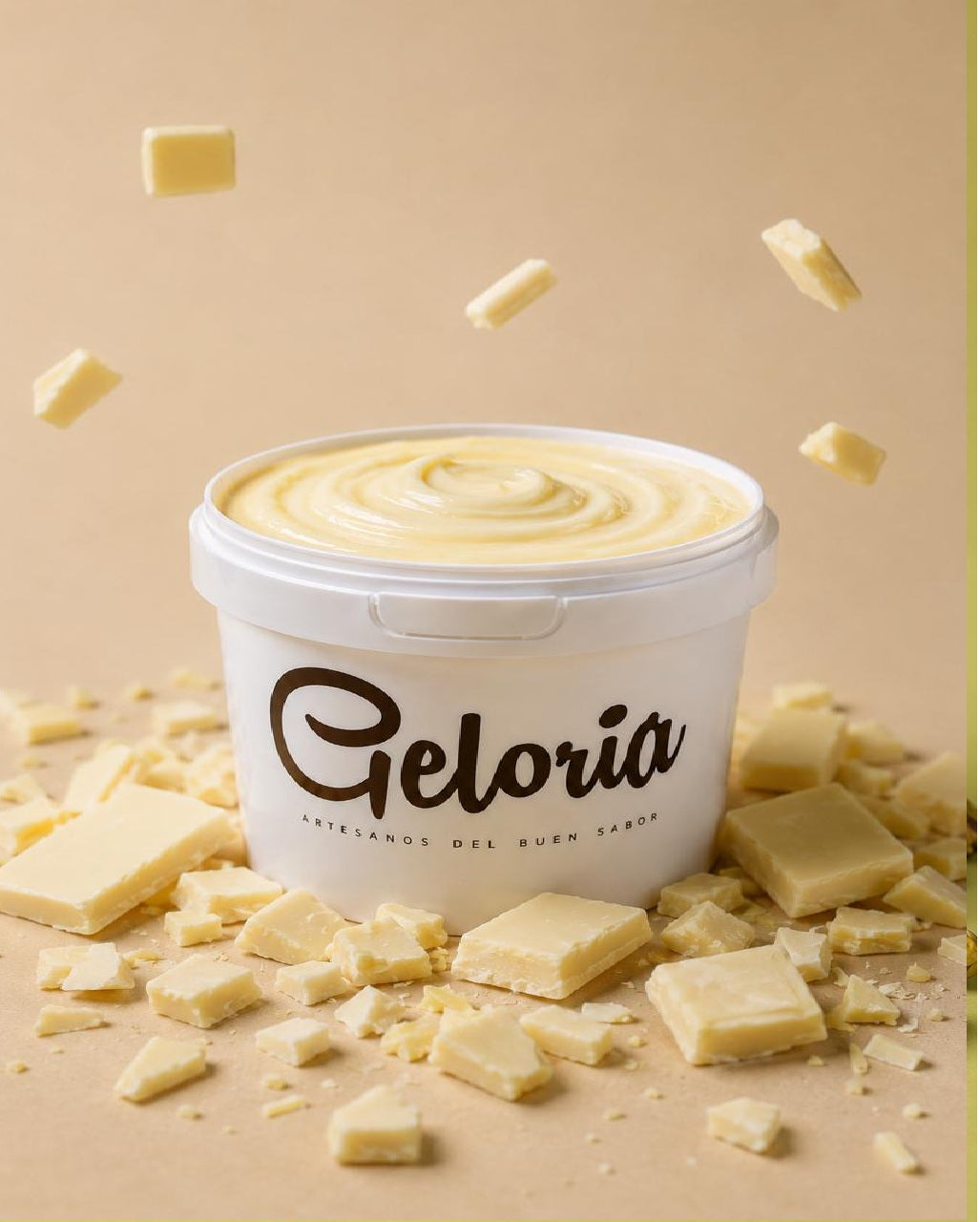 Crema de Chocolate Blanco 3kg